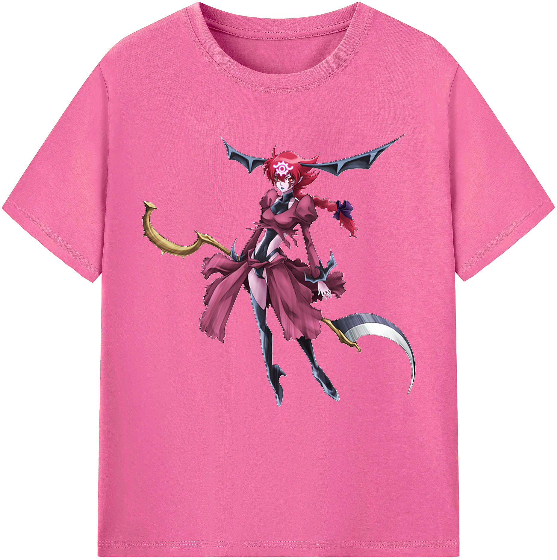 （画像用） 遊☆戯☆王 Yu-Gi-Oh! レディースカジュアルプリントTシャツ（綿100％）